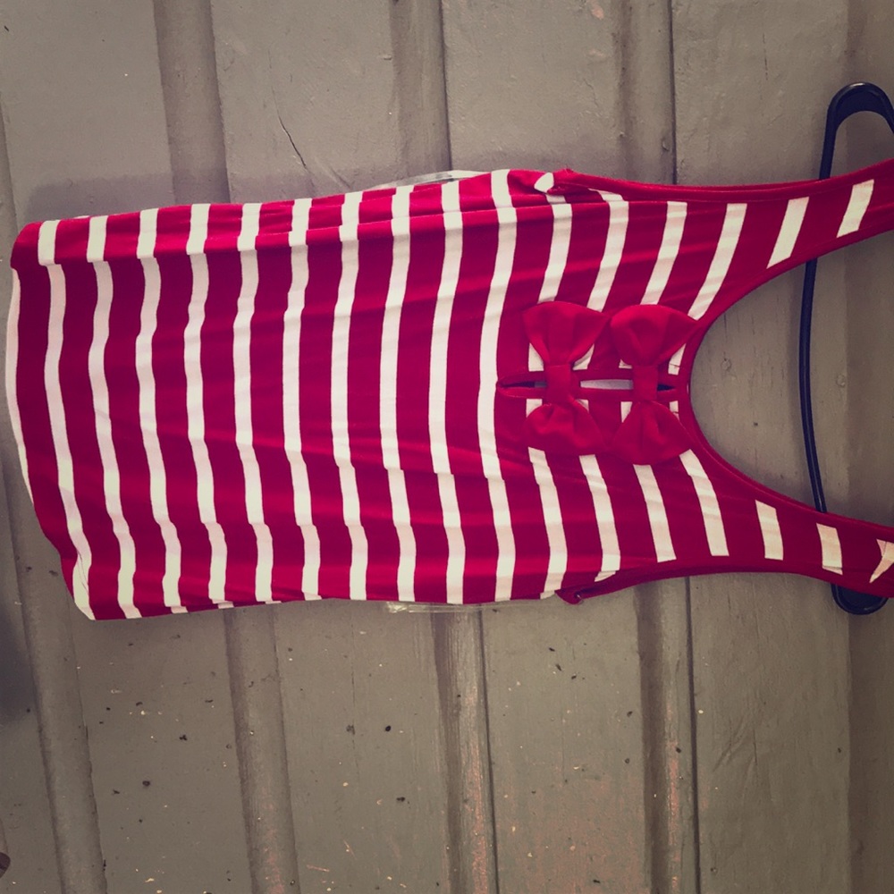 Stripped Tank Top
